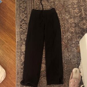 ALO Women's Black High-Waisted Sweats